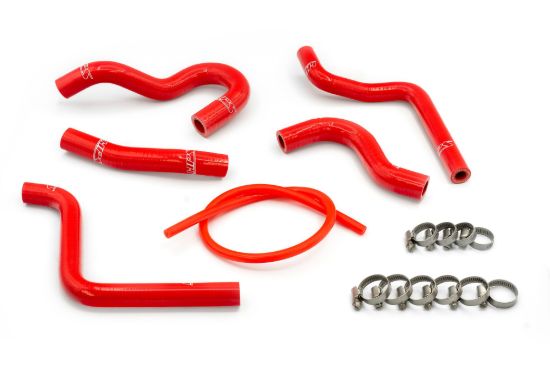 Picture of HPS Performance Radiator Coolant Hose Kit - 57-1372-RED