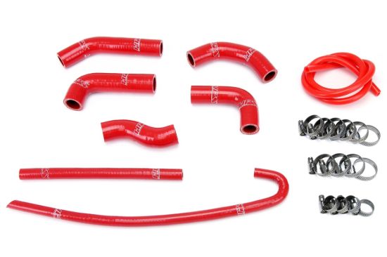 Picture of HPS Performance Radiator Coolant Hose Kit - 57-1377-RED