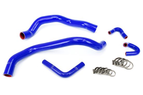 Picture of HPS Performance Radiator Coolant Hose Kit - 57-1401-BLUE