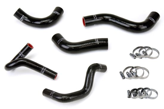 Picture of HPS Performance Radiator Coolant Hose Kit - 57-1411-BLK