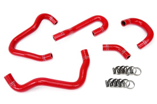 Picture of HPS Performance Radiator Coolant Hose Kit - 57-1414-RED
