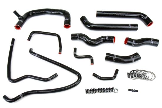 Picture of HPS Performance Radiator Coolant Hose Kit - 57-1432-BLK