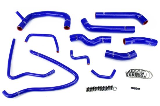 Picture of HPS Performance Radiator Coolant Hose Kit - 57-1432-BLUE