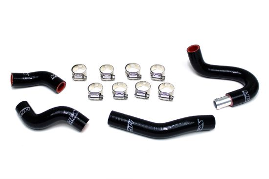 Picture of HPS Performance Radiator Coolant Hose Kit - 57-1436-BLK