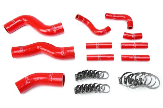 Picture of HPS Performance Radiator Coolant Hose Kit - 57-1441-RED
