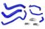 Picture of HPS Performance Radiator Coolant Hose Kit - 57-1467-BLUE