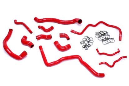 Picture of HPS Performance Radiator Coolant Hose Kit - 57-1476-RED