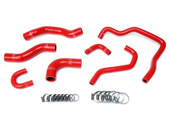 Picture of HPS Performance Radiator Coolant Hose Kit - 57-1478-RED