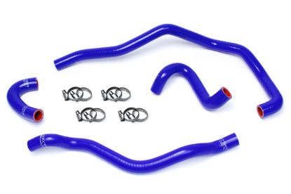 Picture of HPS Performance Radiator Coolant Hose Kit - 57-1487-BLUE