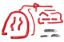 Picture of HPS Performance Radiator Coolant Hose Kit - 57-1488-RED
