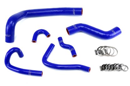 Picture of HPS Performance Radiator Coolant Hose Kit - 57-1491-BLUE