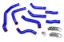 Picture of HPS Performance Radiator Coolant Hose Kit - 57-1501-BLUE