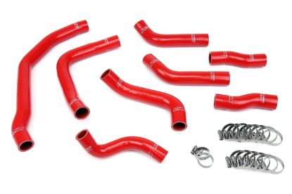 Picture of HPS Performance Radiator Coolant Hose Kit - 57-1501-RED
