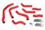 Picture of HPS Performance Radiator Coolant Hose Kit - 57-1501-RED