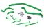 Picture of HPS Performance Radiator Coolant Hose Kit - 57-1504-GRN