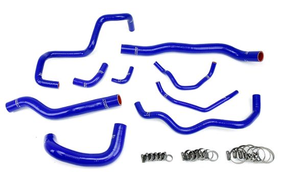 Picture of HPS Performance Radiator Coolant Hose Kit - 57-1513-BLUE