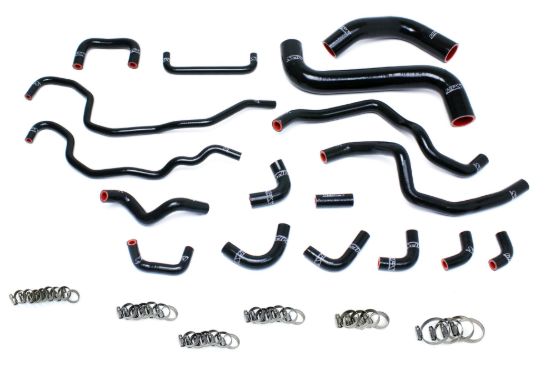 Picture of HPS Performance Radiator Coolant Hose Kit - 57-1516-BLK