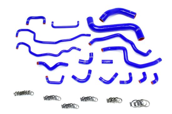 Picture of HPS Performance Radiator Coolant Hose Kit - 57-1516-BLUE