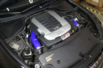 Picture of HPS Performance Engine Air Intake Hose - 57-1517-BLUE