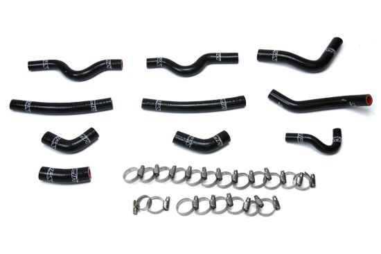 Picture of HPS Performance Radiator Coolant Hose Kit - 57-1523-BLK