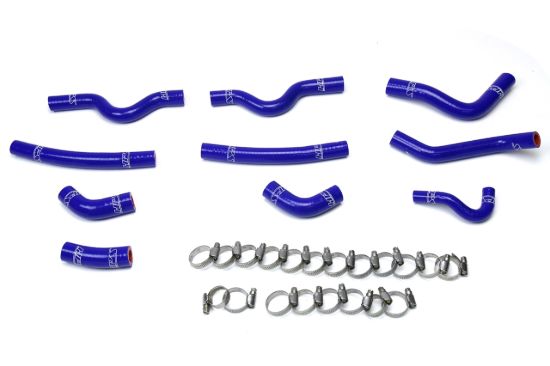 Picture of HPS Performance Radiator Coolant Hose Kit - 57-1523-BLUE