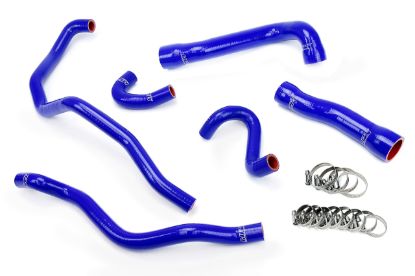 Picture of HPS Performance Radiator Coolant Hose Kit - 57-1543-BLUE