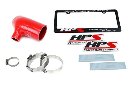 Picture of HPS Performance Engine Air Intake Hose - 57-1544-RED