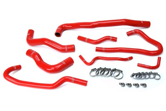 Picture of HPS Performance Radiator Coolant Hose Kit - 57-1546-RED