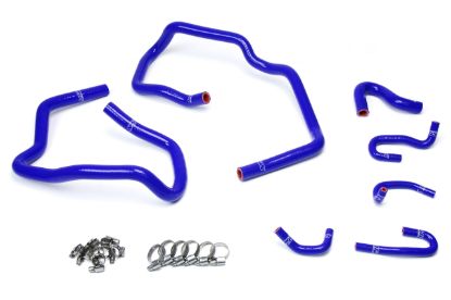 Picture of HPS Performance Radiator Coolant Hose Kit - 57-1547-BLUE