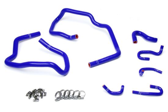 Picture of HPS Performance Radiator Coolant Hose Kit - 57-1547-BLUE