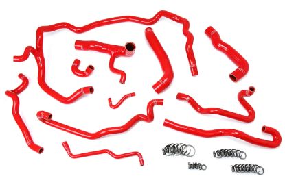 Picture of HPS Performance Radiator Coolant Hose Kit - 57-1552-RED