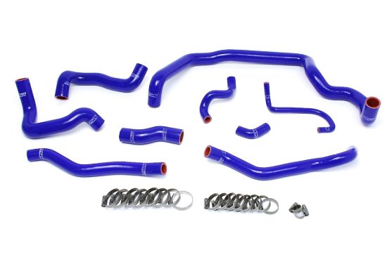 Picture of HPS Performance Radiator Coolant Hose Kit - 57-1556-BLUE