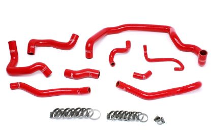 Picture of HPS Performance Radiator Coolant Hose Kit - 57-1556-RED
