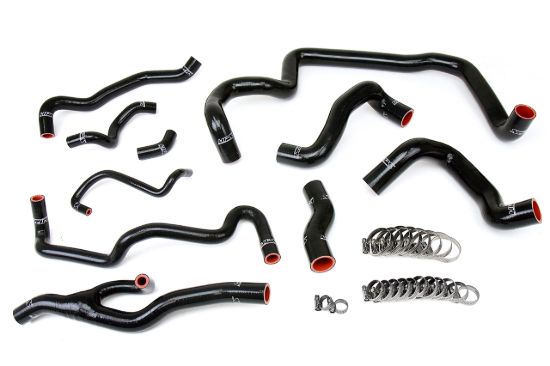 Picture of HPS Performance Radiator Coolant Hose Kit - 57-1557-BLK