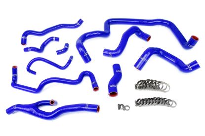 Picture of HPS Performance Radiator Coolant Hose Kit - 57-1557-BLUE