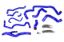 Picture of HPS Performance Radiator Coolant Hose Kit - 57-1557-BLUE