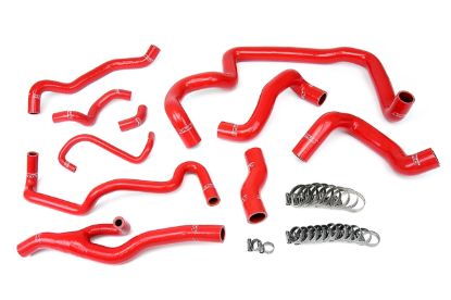 Picture of HPS Performance Radiator Coolant Hose Kit - 57-1557-RED