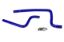 Picture of HPS Performance Radiator Coolant Hose Kit - 57-1590-BLUE
