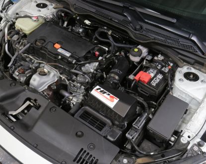 Picture of HPS Performance Engine Air Intake Hose - 57-1596-BLK