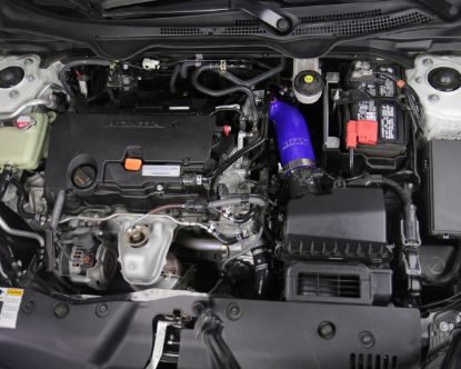 Picture of HPS Performance Engine Air Intake Hose - 57-1596-BLUE