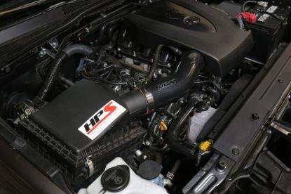 Picture of HPS Performance Engine Air Intake Hose - 57-1600-BLK
