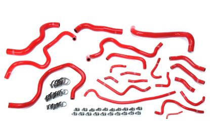 Picture of HPS Performance Radiator Coolant Hose Kit - 57-1608-RED