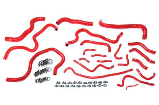Picture of HPS Performance Radiator Coolant Hose Kit - 57-1608-RED