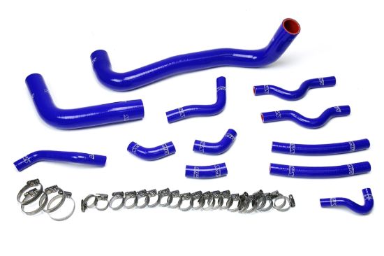 Picture of HPS Performance Radiator Coolant Hose Kit - 57-1610-BLUE