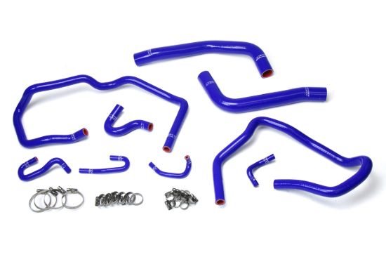 Picture of HPS Performance Radiator Coolant Hose Kit - 57-1611-BLUE