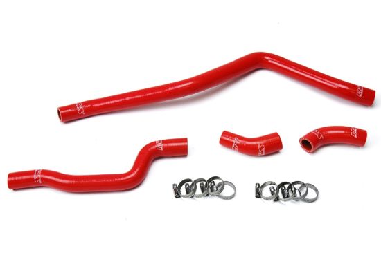 Picture of HPS Performance Radiator Coolant Hose Kit - 57-1615-RED