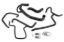 Picture of HPS Performance Radiator Coolant Hose Kit - 57-1616-BLK