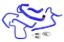 Picture of HPS Performance Radiator Coolant Hose Kit - 57-1616-BLUE