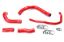Picture of HPS Performance Radiator Coolant Hose Kit - 57-1633-RED