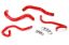Picture of HPS Performance Radiator Coolant Hose Kit - 57-1640-RED